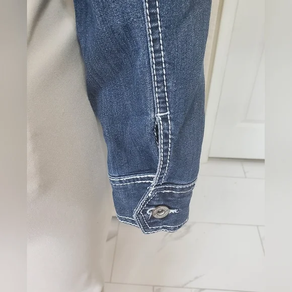 Maurices Denim Jacket with Button Closure - Picture 4 of 8